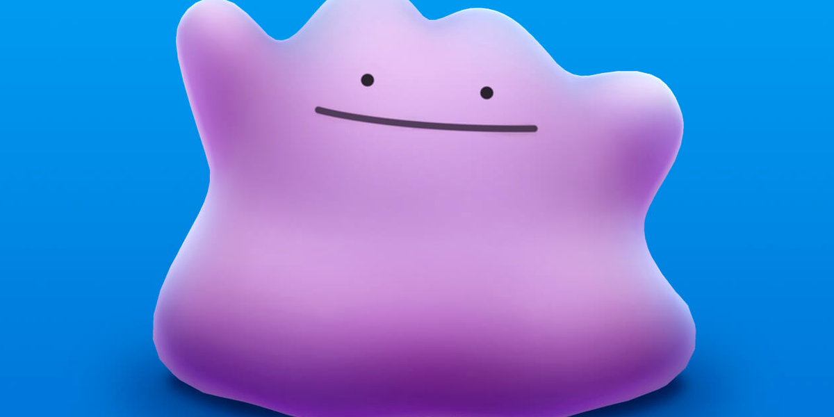 Squashed Ditto Shiny Ditto Pokemon