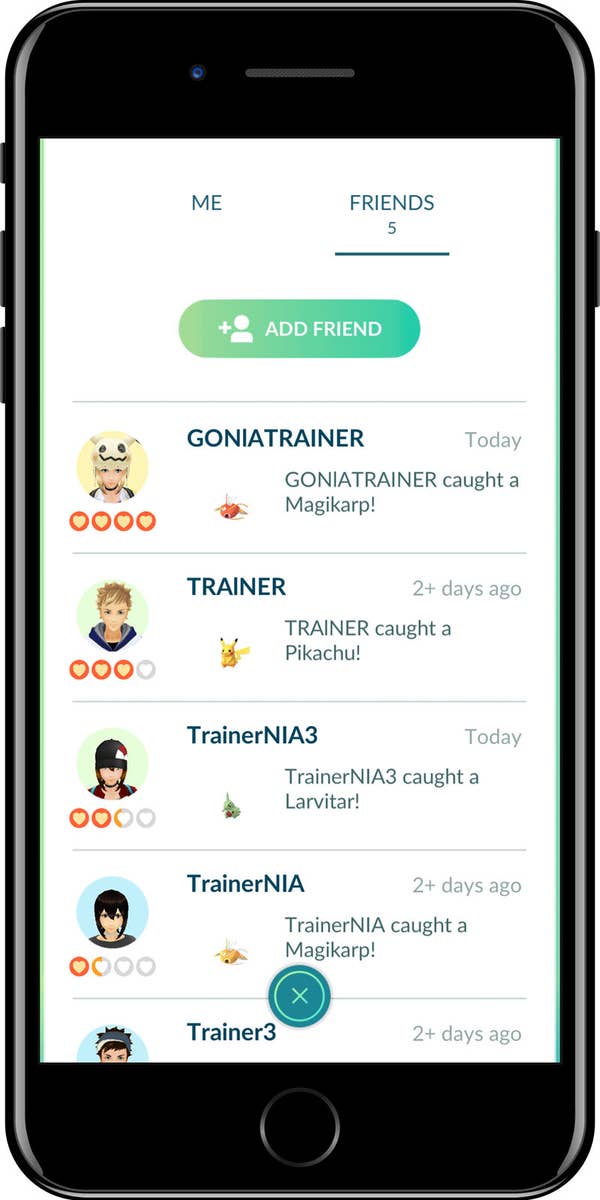 Qual o limite de amigos no Pokémon GO?