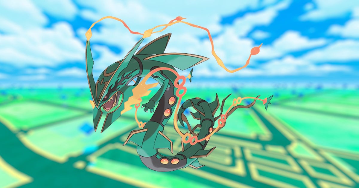Shiny Rayquaza event pokemon ORAS