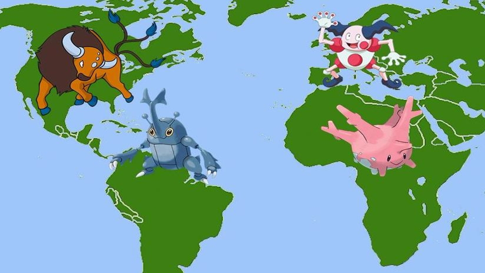 Feras Lendárias - World Pokemon