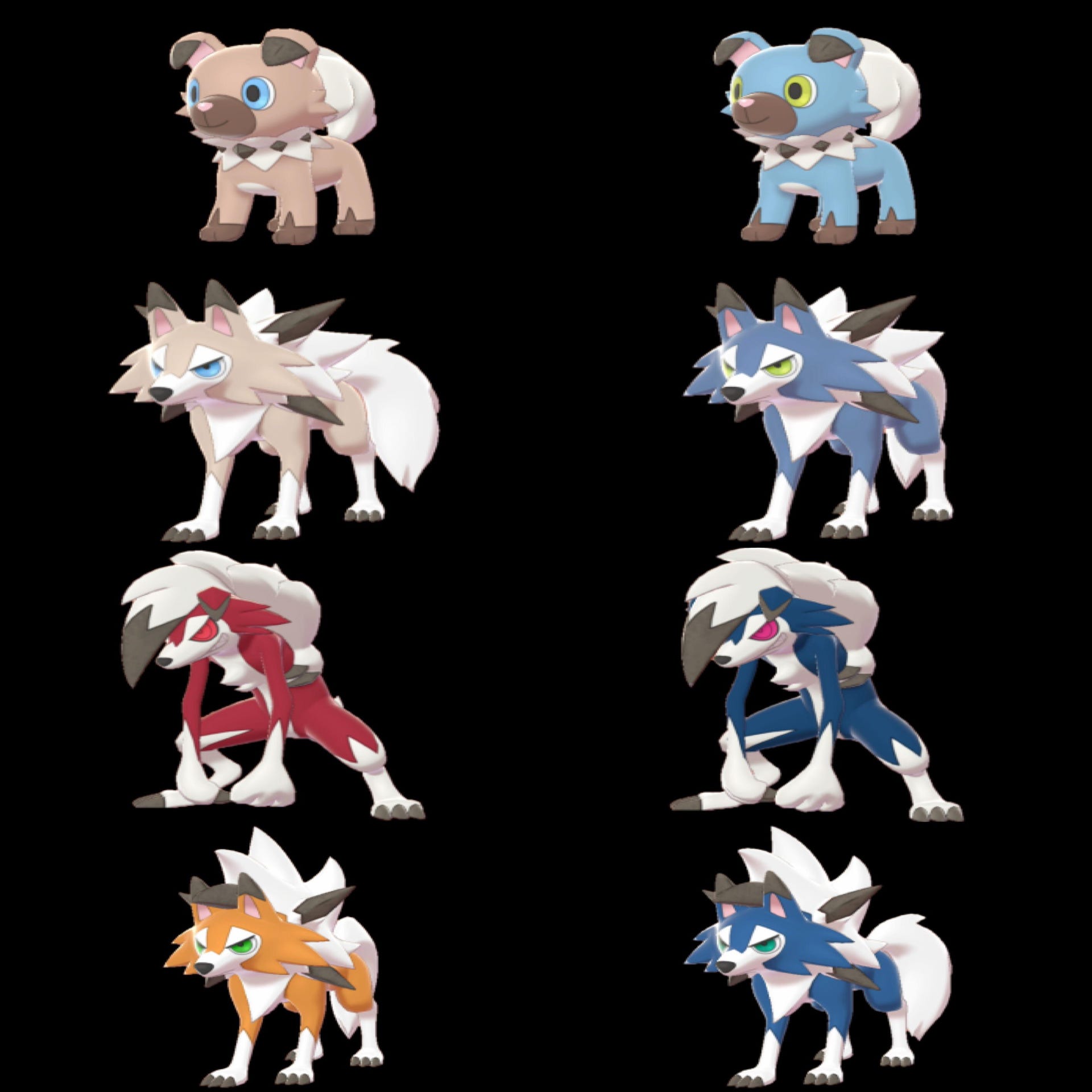 How to get Rockruff and Lycanroc Midday and Midnight forms in Pokémon