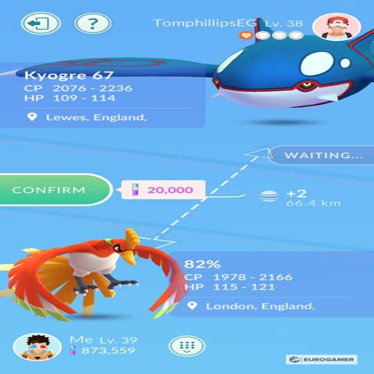 Ho-Oh Pokemon Trade Go LV20 Pokémon Stardust PVP Ultra League Read  Description