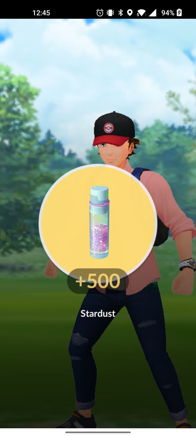 Pokémon Go Startdust battle reward