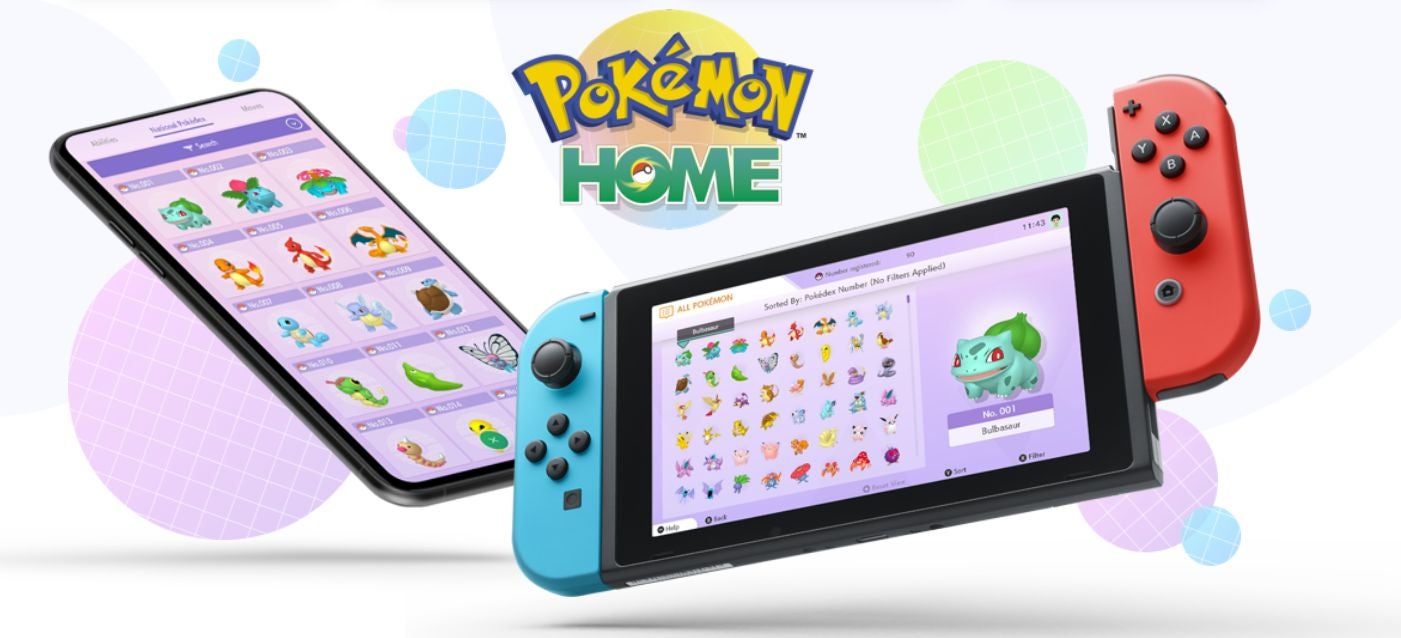 Pokémon Home version 2.0 compatible games, free vs premium