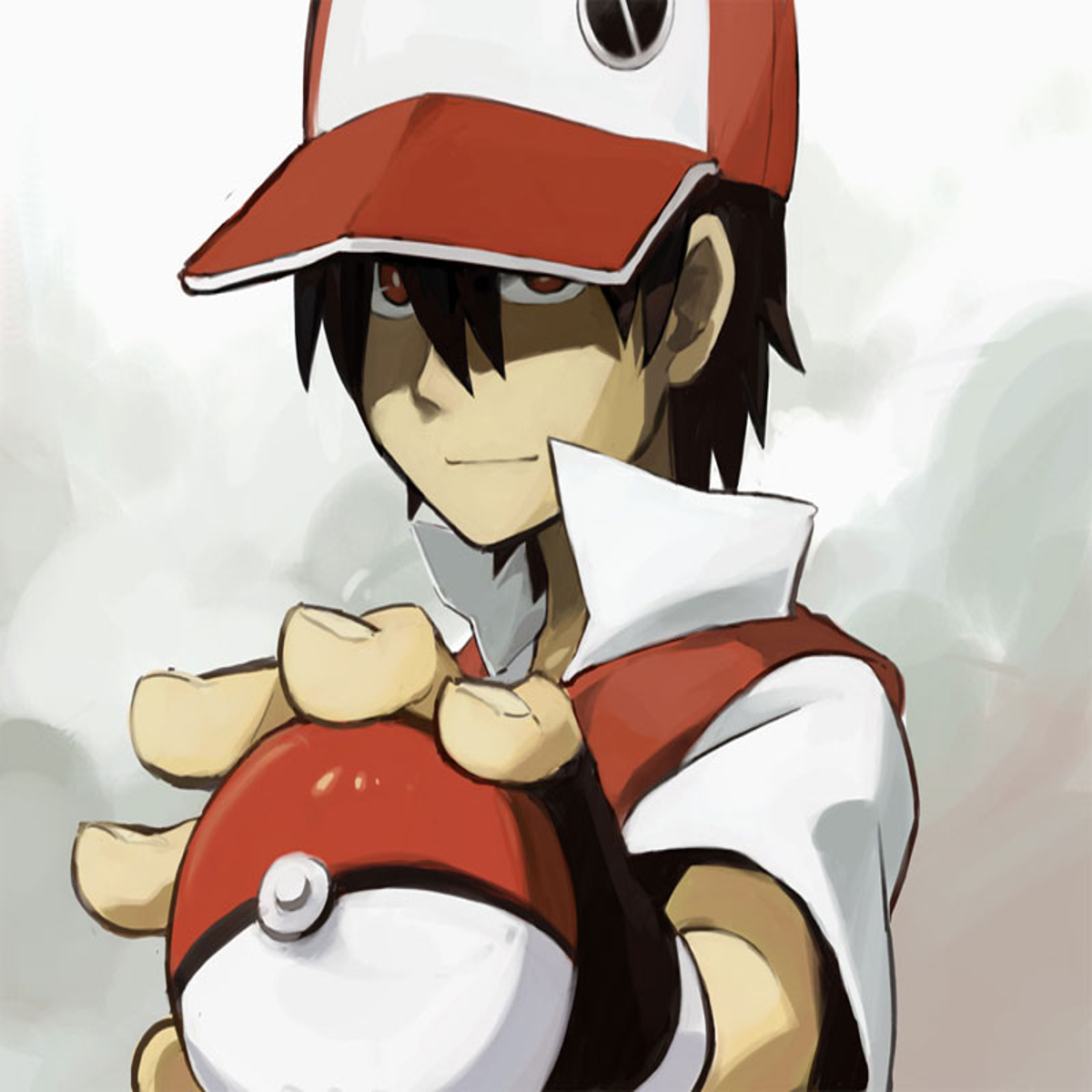 trainer red fanart - pokemon trainer red post - Imgur
