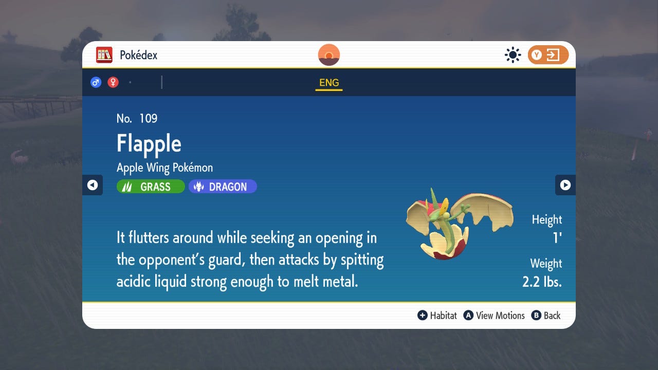 How to evolve Applin into Appletun and Flapple in Pokémon Scarlet and