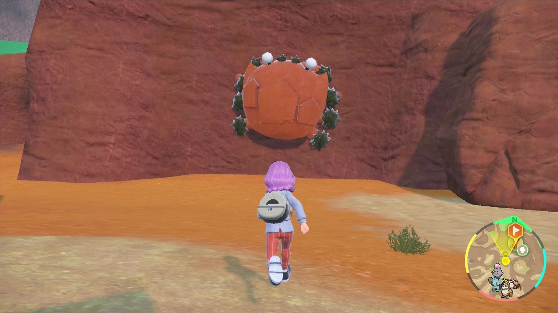 Stony Cliff Titan location, Klawf weaknesses in Pokémon Scarlet and