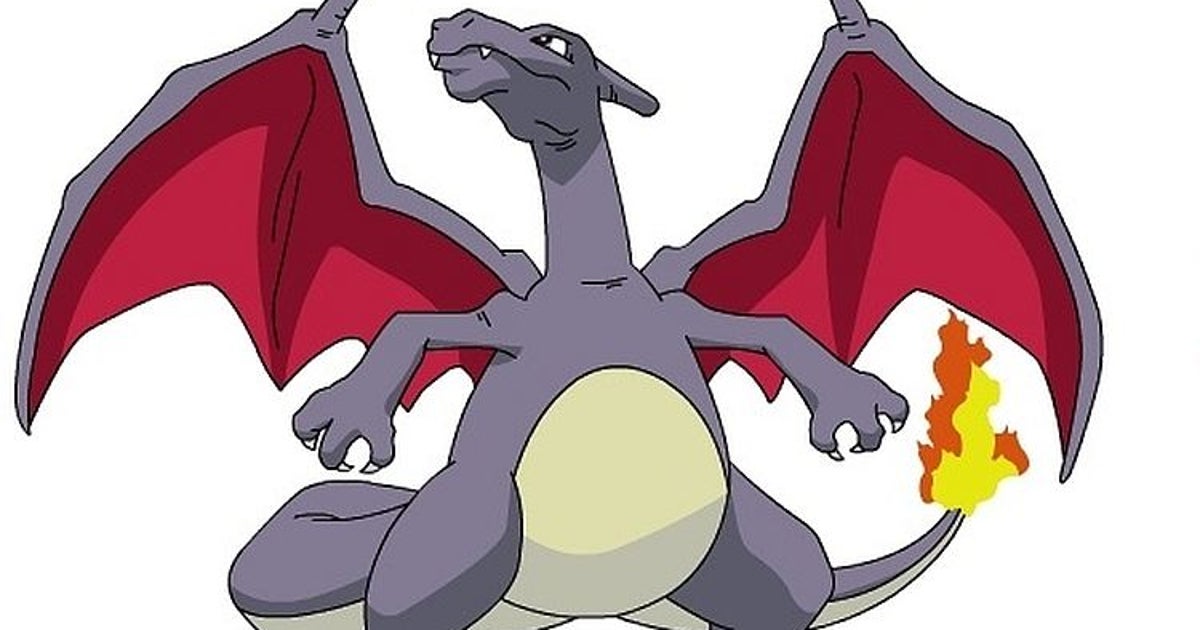 Pokemon Shiny Mega Charizard X  Charizard, Pokemon, Rare pokemon