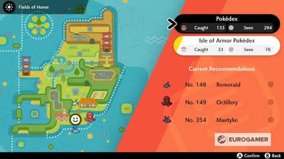 Complete Isle of Armor Pokedex / All New Pokemon - Pokemon Sword
