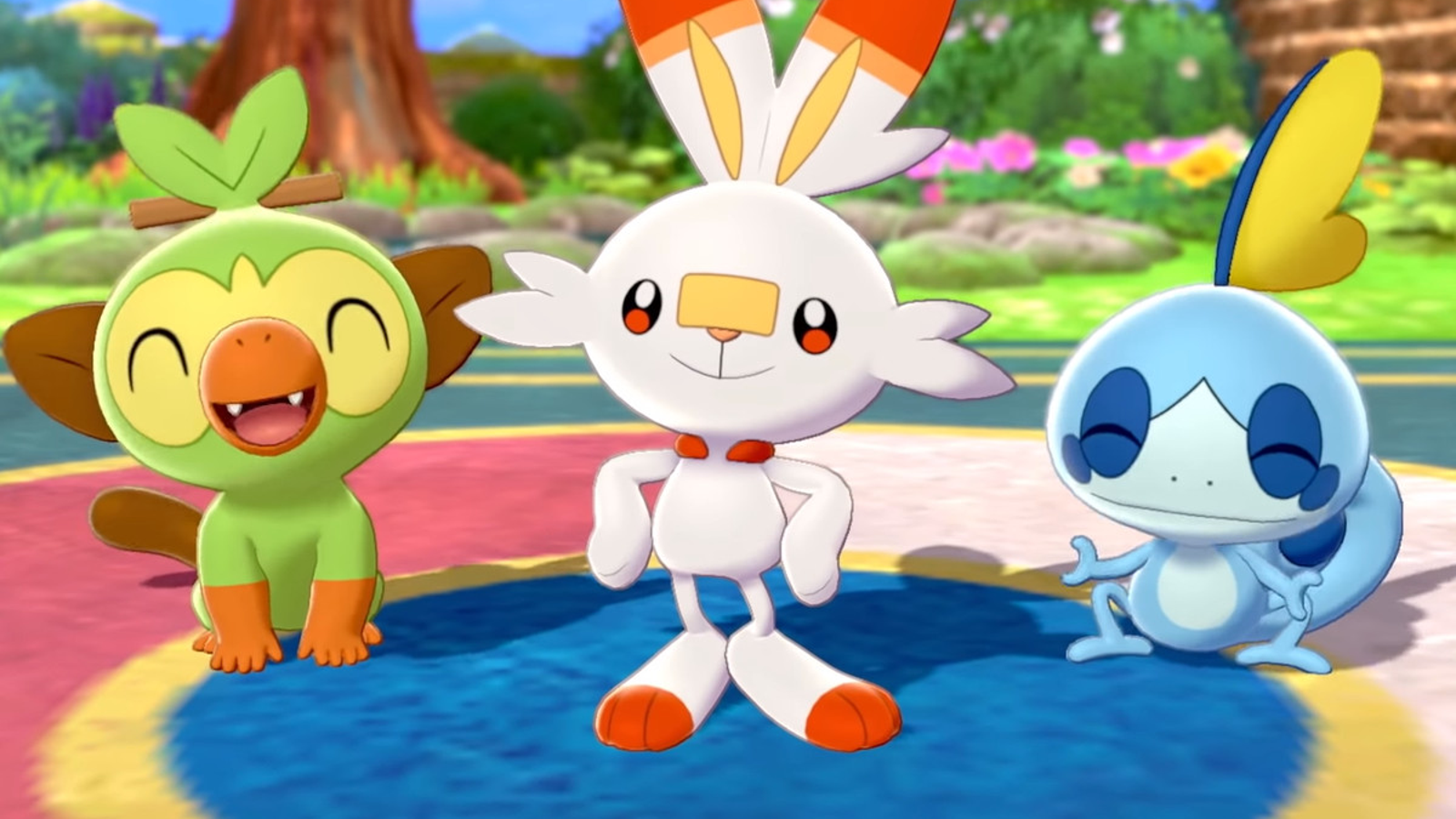 Pokemon Sword and Shield starters and their evolutions