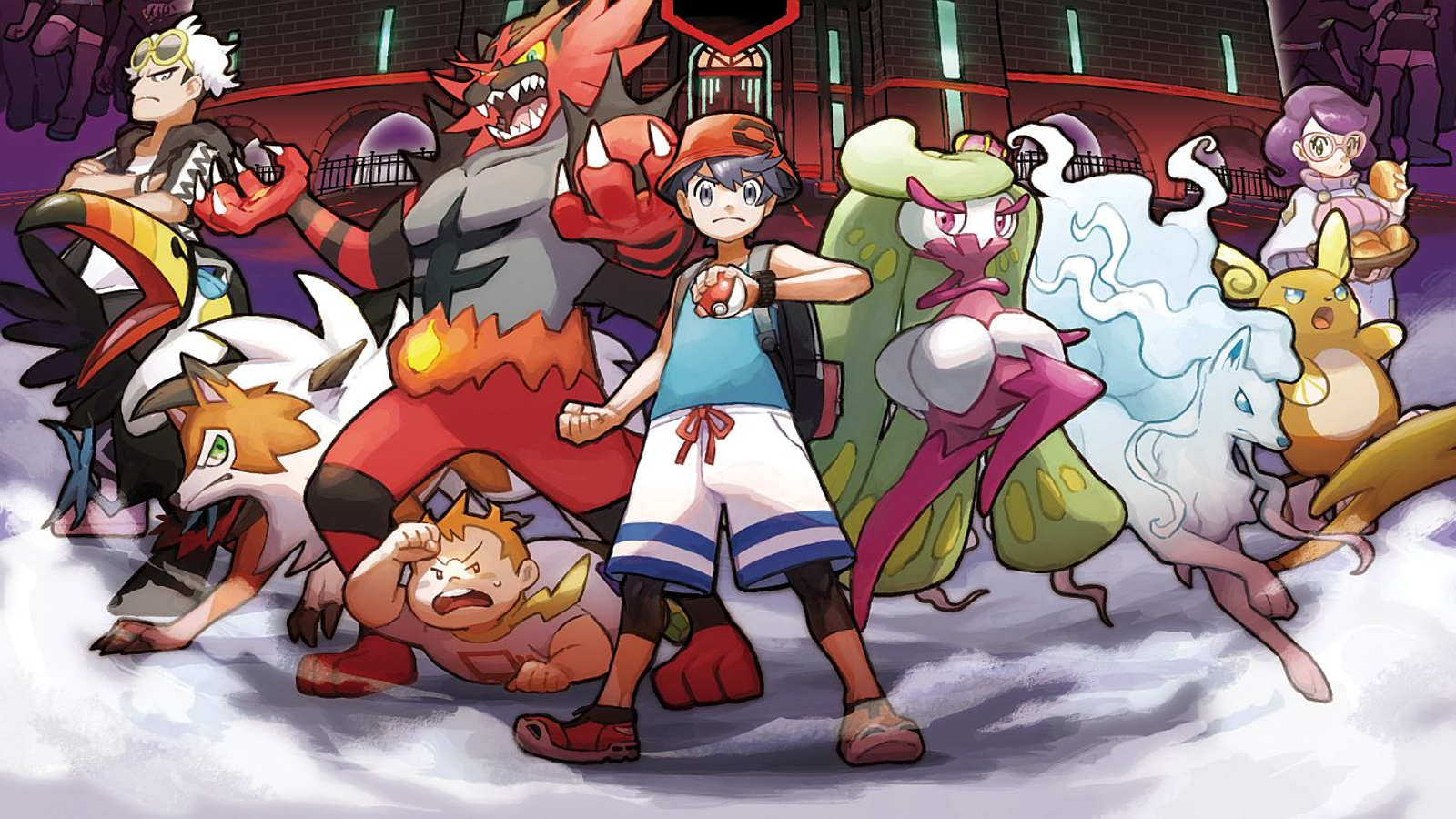 HD wallpaper: Pokémon, Pokémon Ultra Sun and Ultra Moon, Lunala (Pokémon)