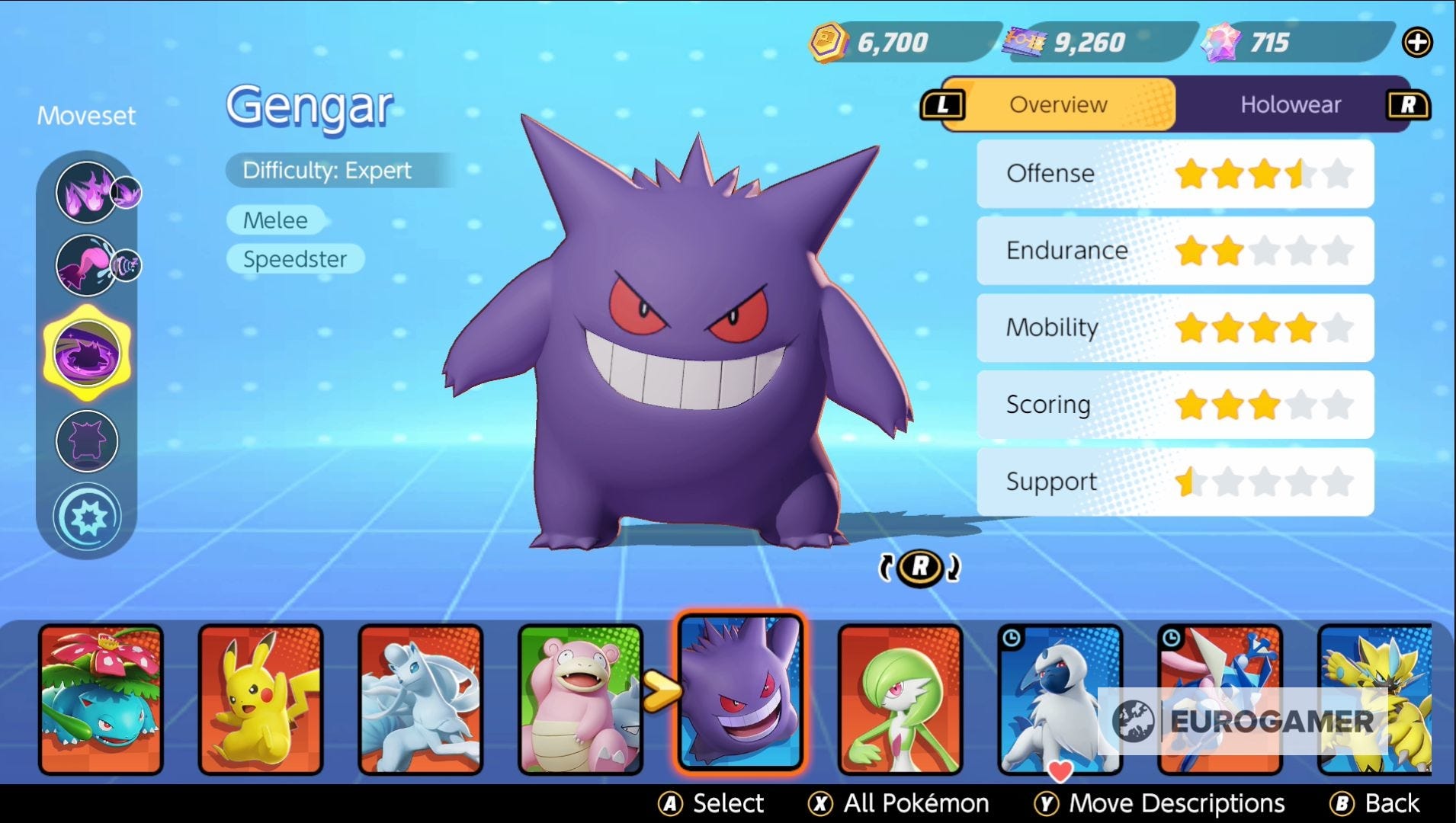 Pokémon Unite Gengar build Best items and moves for Gengar explained