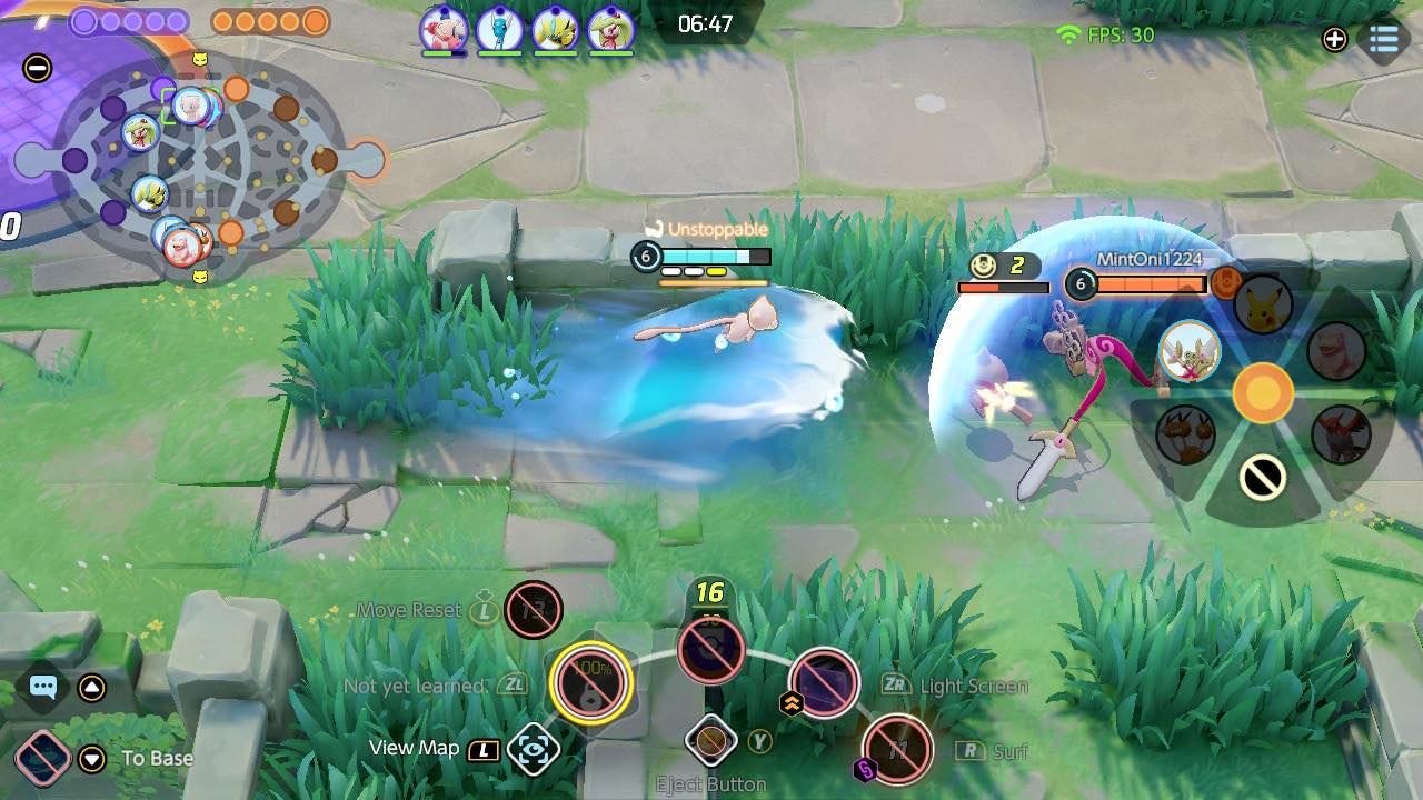 Pokémon Unite Mew build, best items and moveset