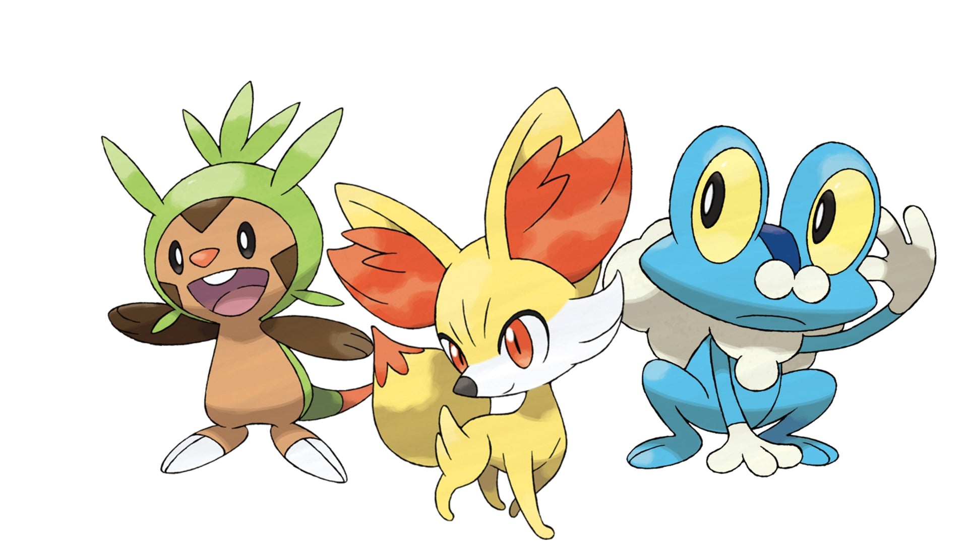 All starter pokemon shop evolutions x and y