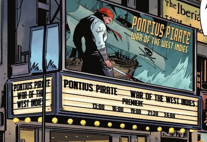Pontius Pirate from DC Comics' Rorschach