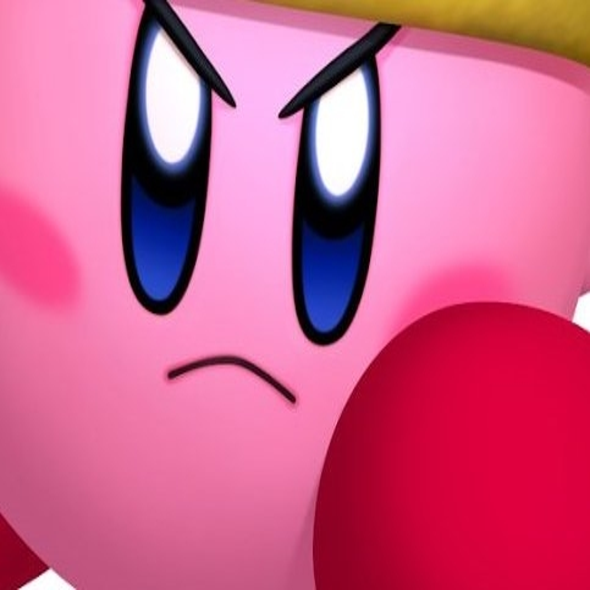 Por qué Kirby está enfadado en las portadas occidentales? 