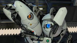 Portal 2 screenshot of ATLAS and P-Body