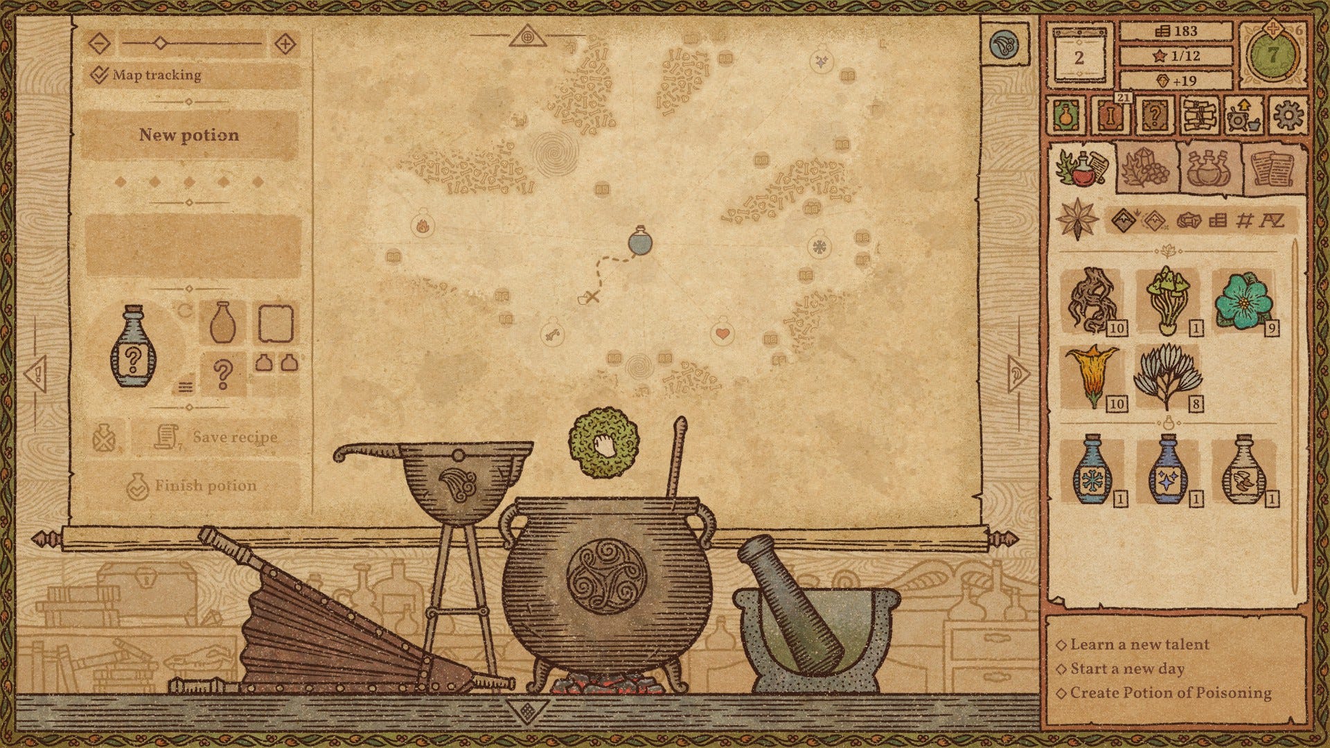 Potion Crafting Gui Alchemy sim Potion Craft has the best crafting system ever concocted ...