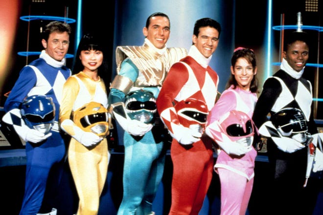 Mighty Morphin Power Rangers season 2 cast photo