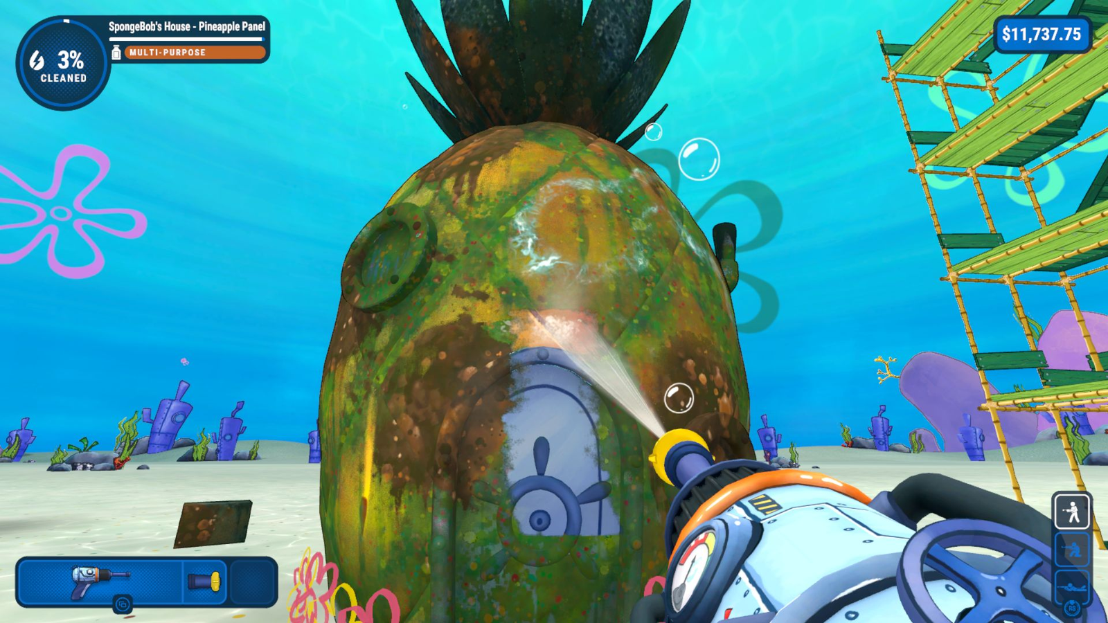 Clean your Bikini Bottom in PowerWash Simulator's SpongeBob