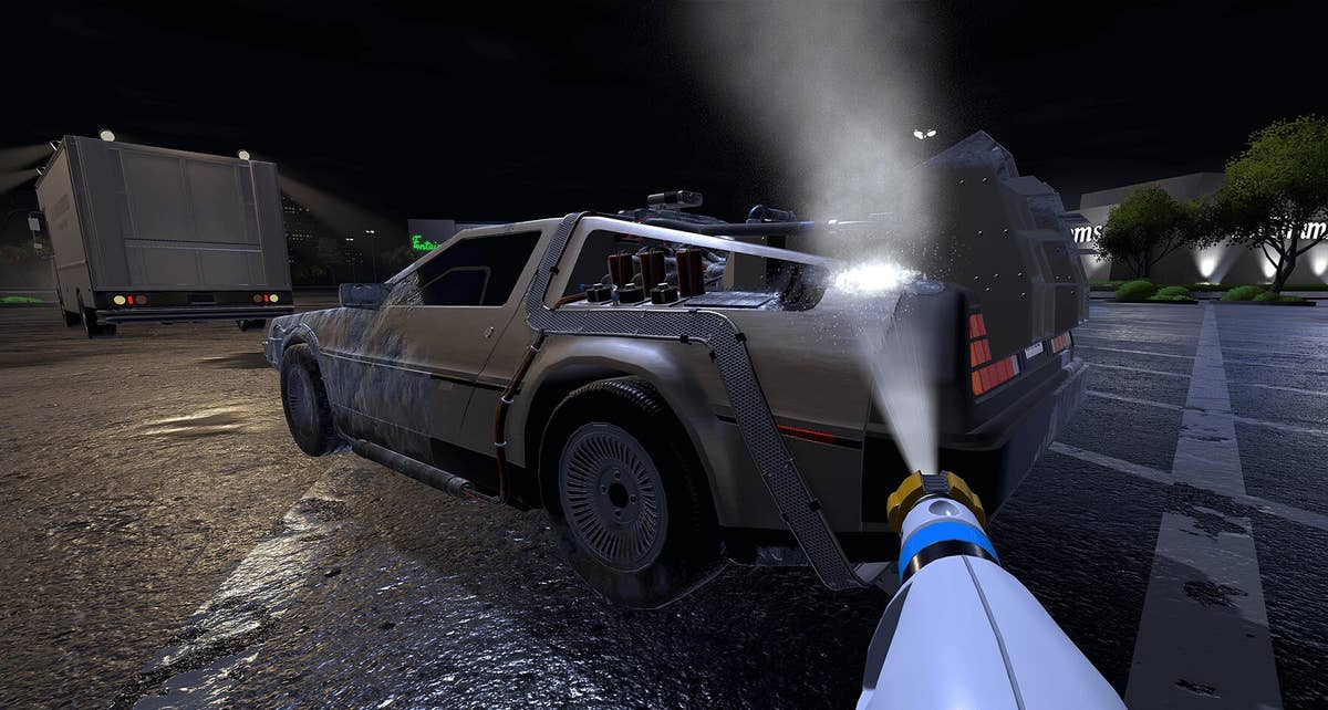 PowerWash Simulator's Back To The Future DLC is out now