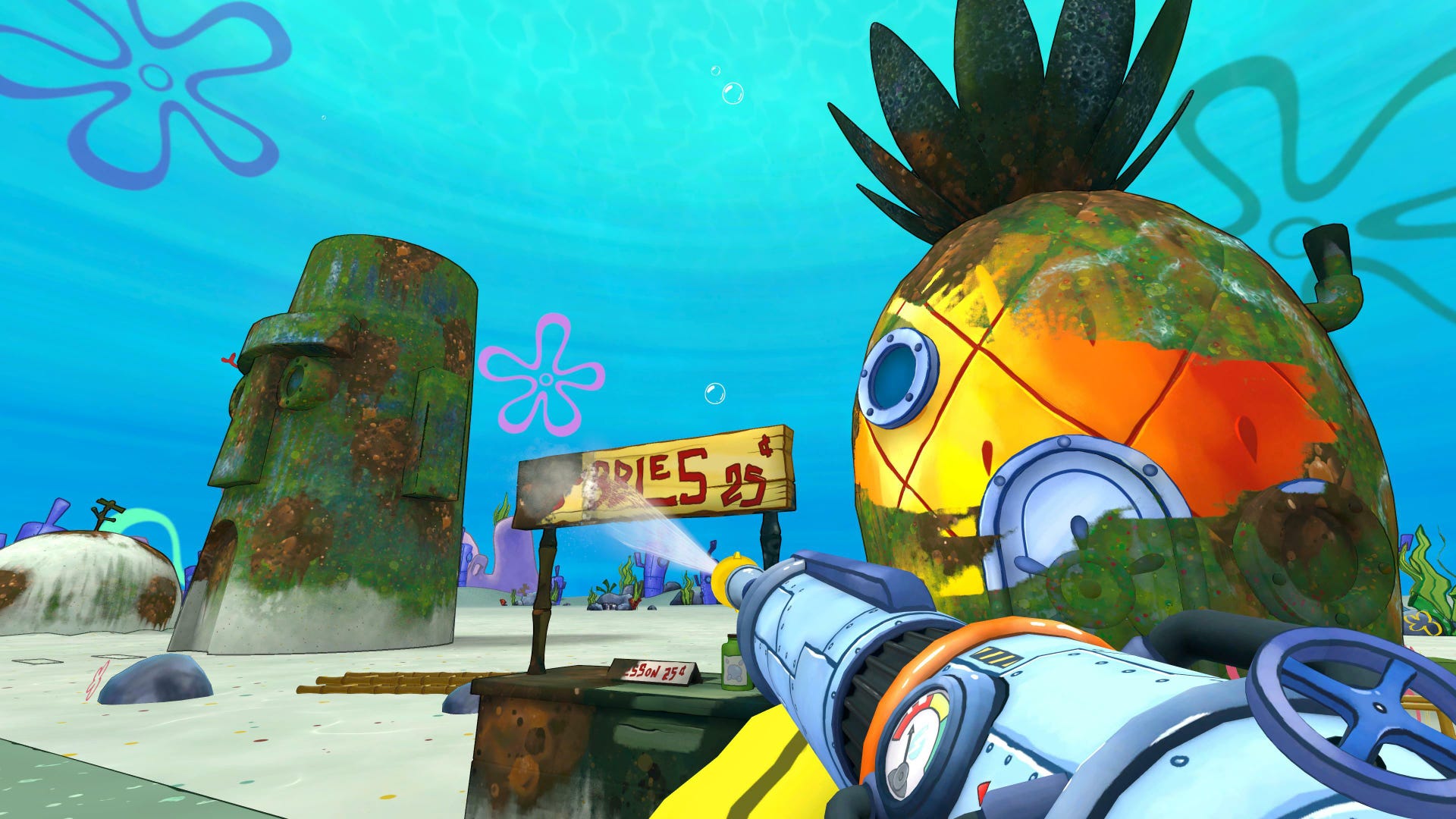 PowerWash Simulator’s first paid DLC takes players to SpongeBob SquarePants’ Bikini Bottom