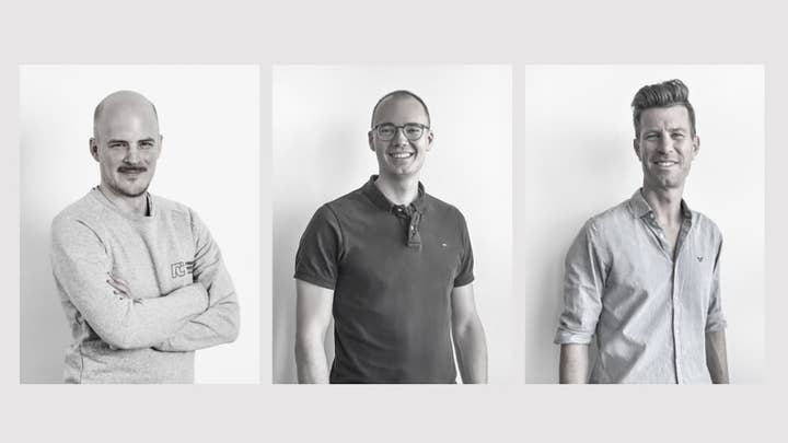 Pictured left to right: RCP's Hendrik Lesser, Auctus' Florian Aichinger and Robert Knorrek