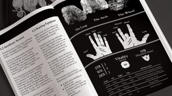 Print Weaver RPG book layout