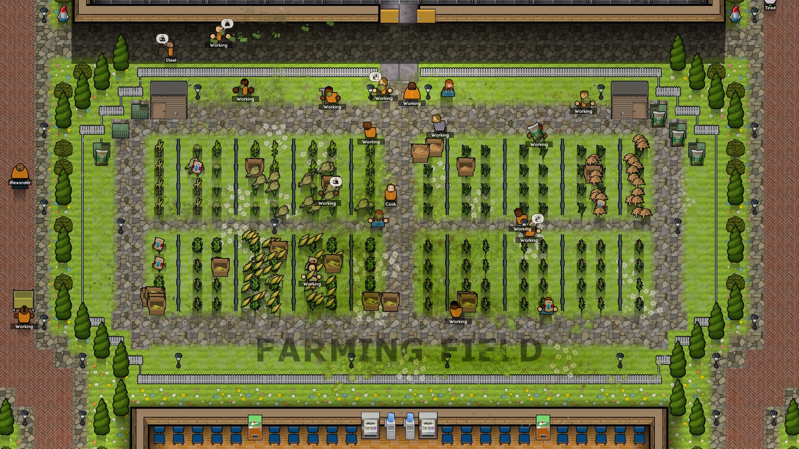 Image for Prison Architect Going Green adds farming and illicit "herbs"