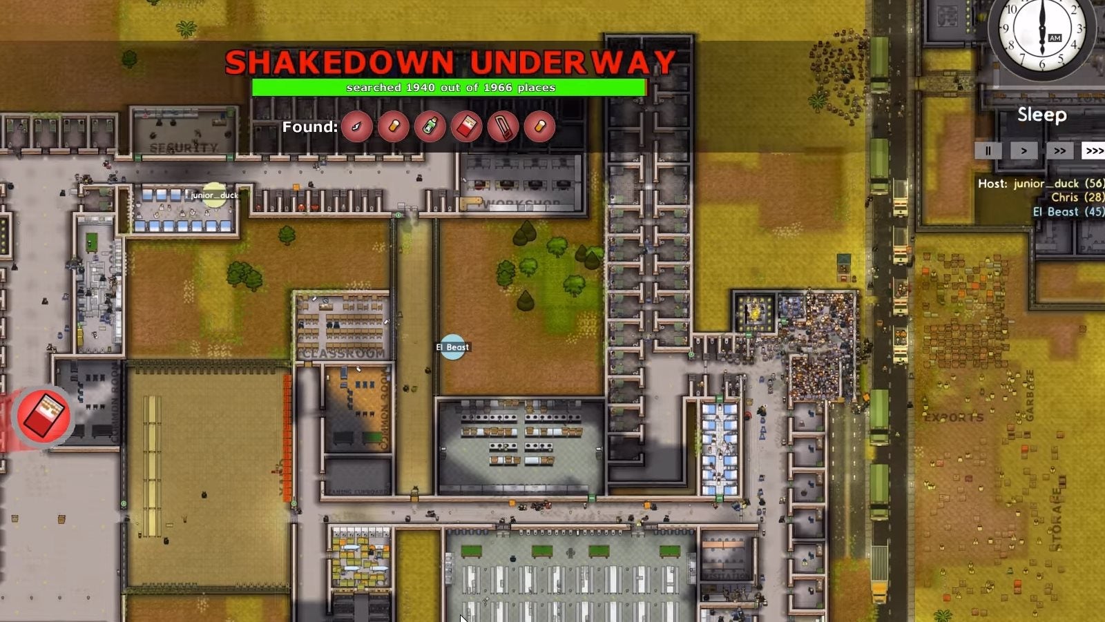 Prison architect режим