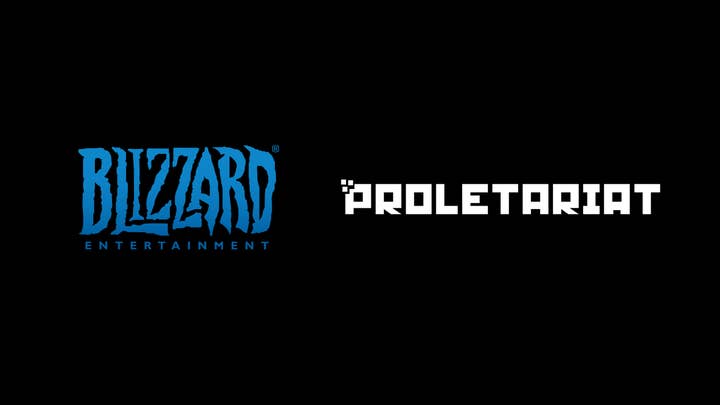 Blizzard and Proletariat logos