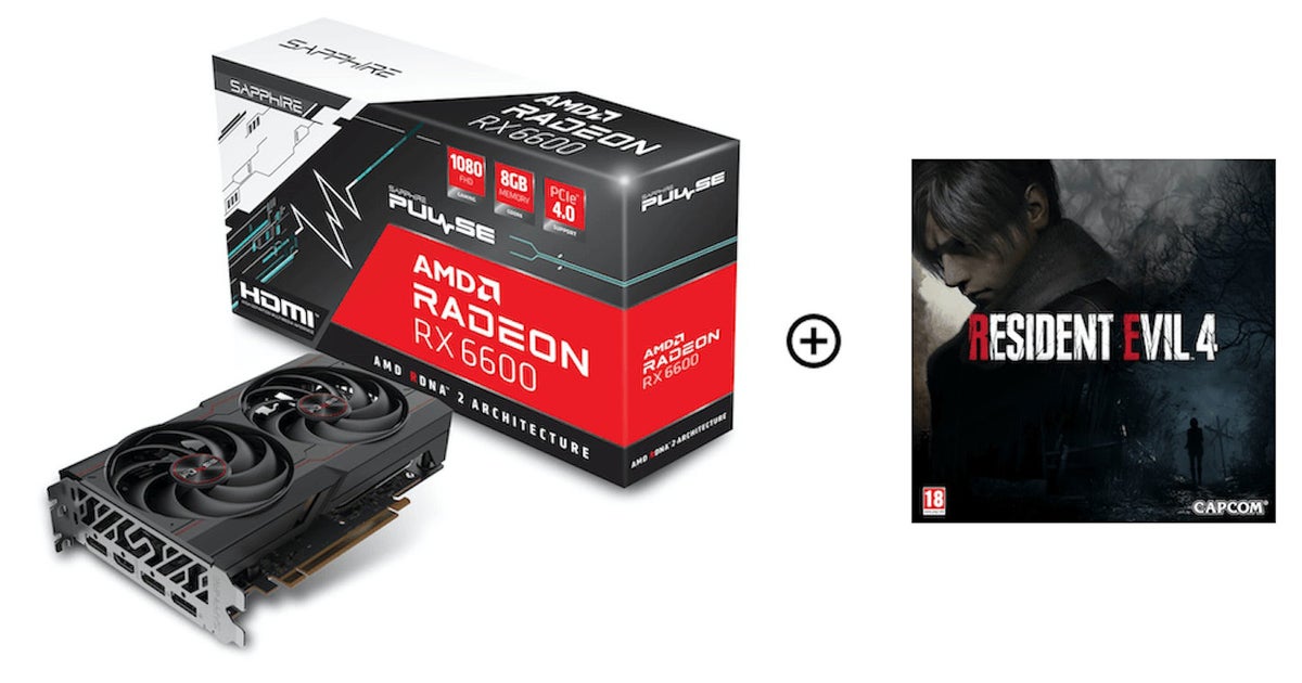 A placa gráfica RX 6600 da AMD agora é muito mais barata que a RTX 3060 – apenas £ 188 enviada