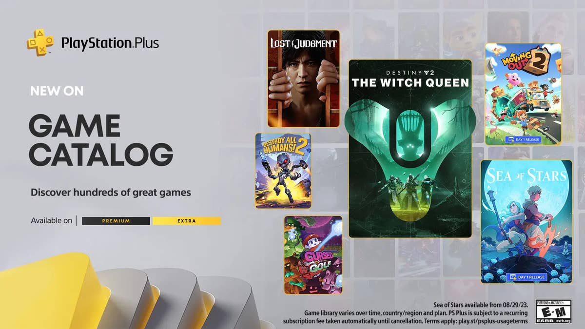 PlayStation Plus August 2023 Lineup Includes Sea of Stars, Moving