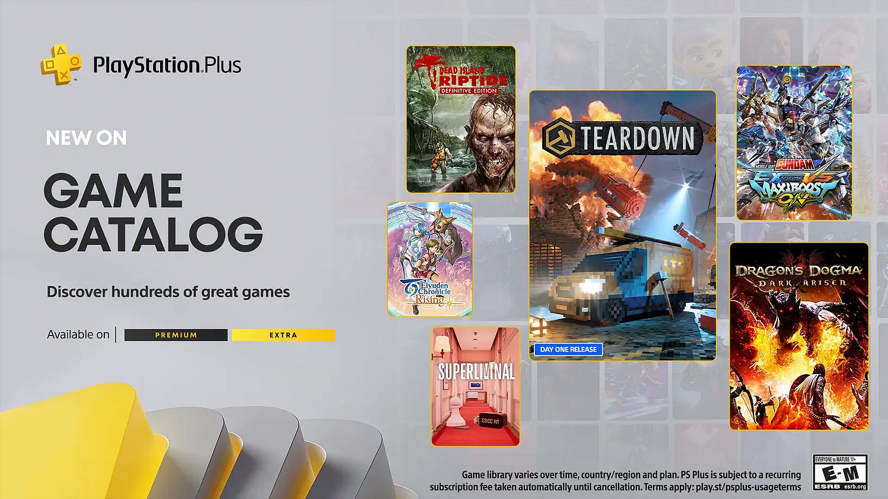 PlayStation Plus catalog for November includes Teardown, Dragon's Dogma: Dark Arisen, Superliminal, more