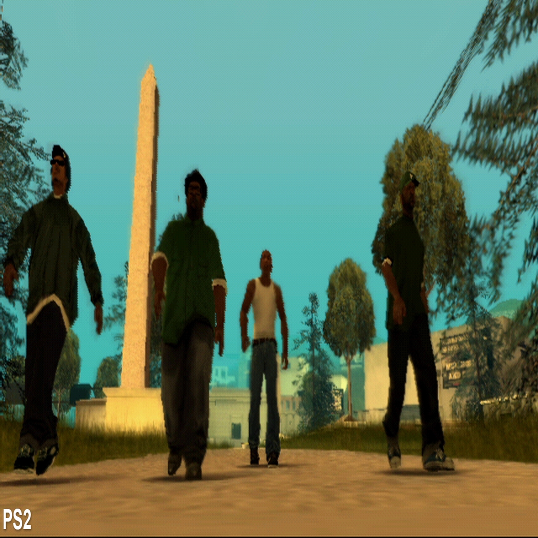 Download PS2 original atmosphere for GTA San Andreas: The Definitive Edition