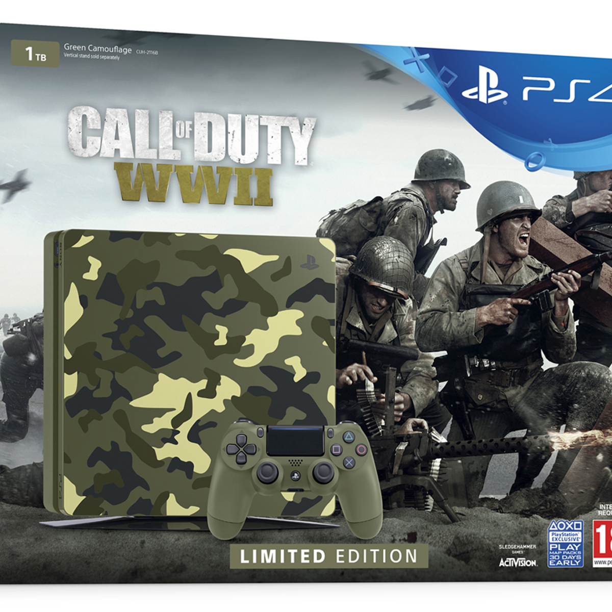 Limited Edition Call of Duty WW2 PS4 console available to pre