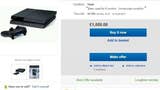 PS4 com P.T. instalado à venda no eBay por 1000 libras