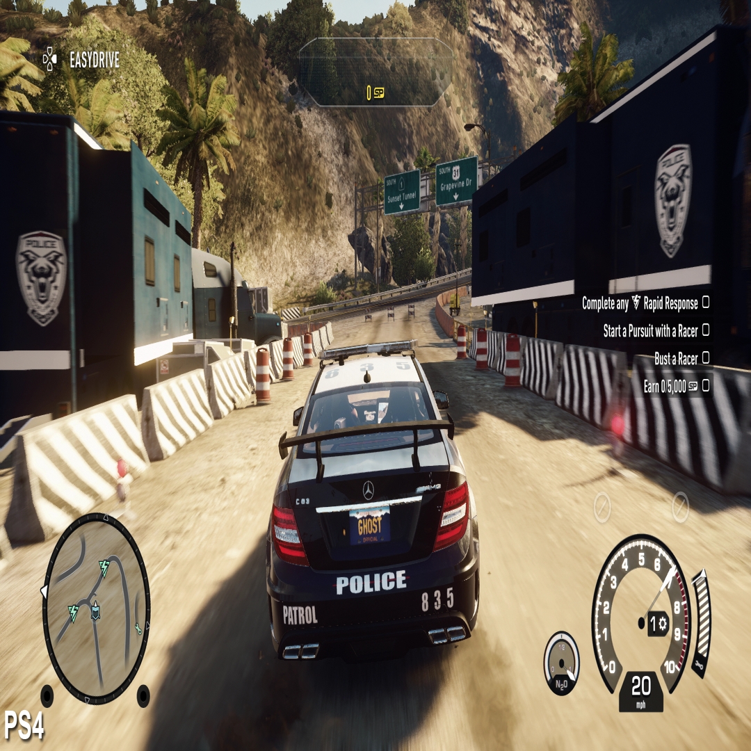 Need For Speed Rivals para PS4 empolga com perseguições policiais