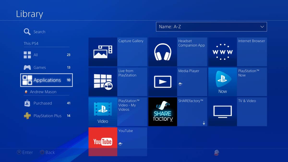 Ps4 Menu Background Ps4 Home Screen Menu
