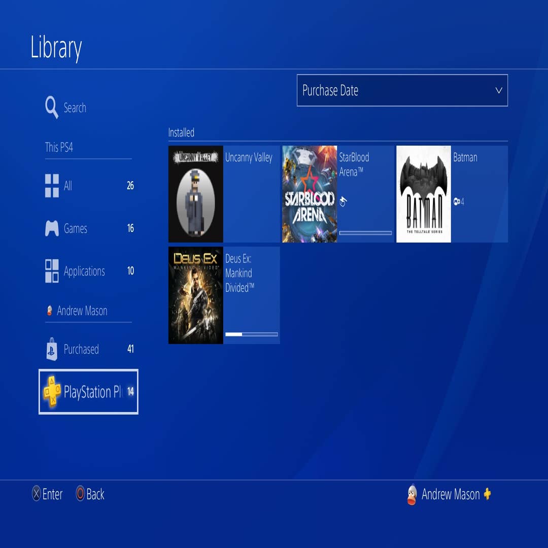 PS4 firmware 5.50 new features include library UI Supersampling Mode, custom wallpapers, | VG247