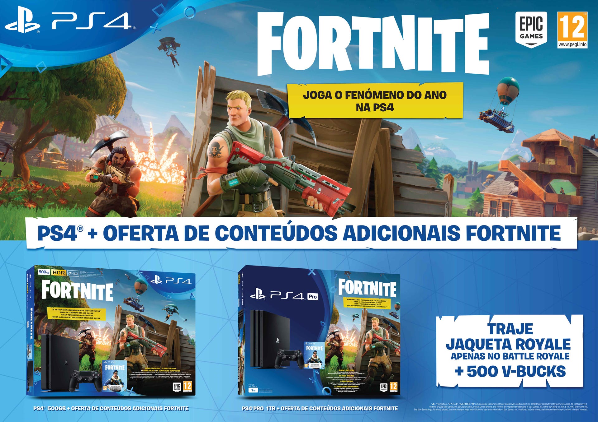 Bundle PS4 Com Fortnite J Chegou s Lojas Eurogamer pt bundle-ps4-com-fortnite-j-chegou-s-lojas-eurogamer-pt