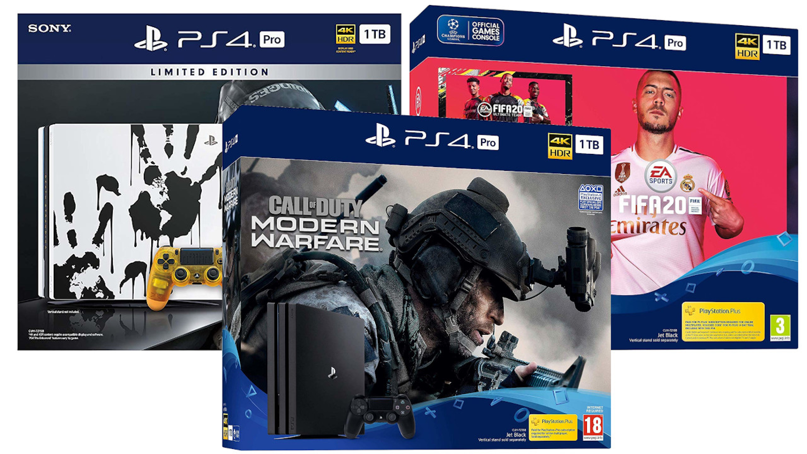 fløde dissipation Foto These PS4 Pro bundles with Call of Duty, Fifa 20 or Death Stranding start  at £250 | Eurogamer.net