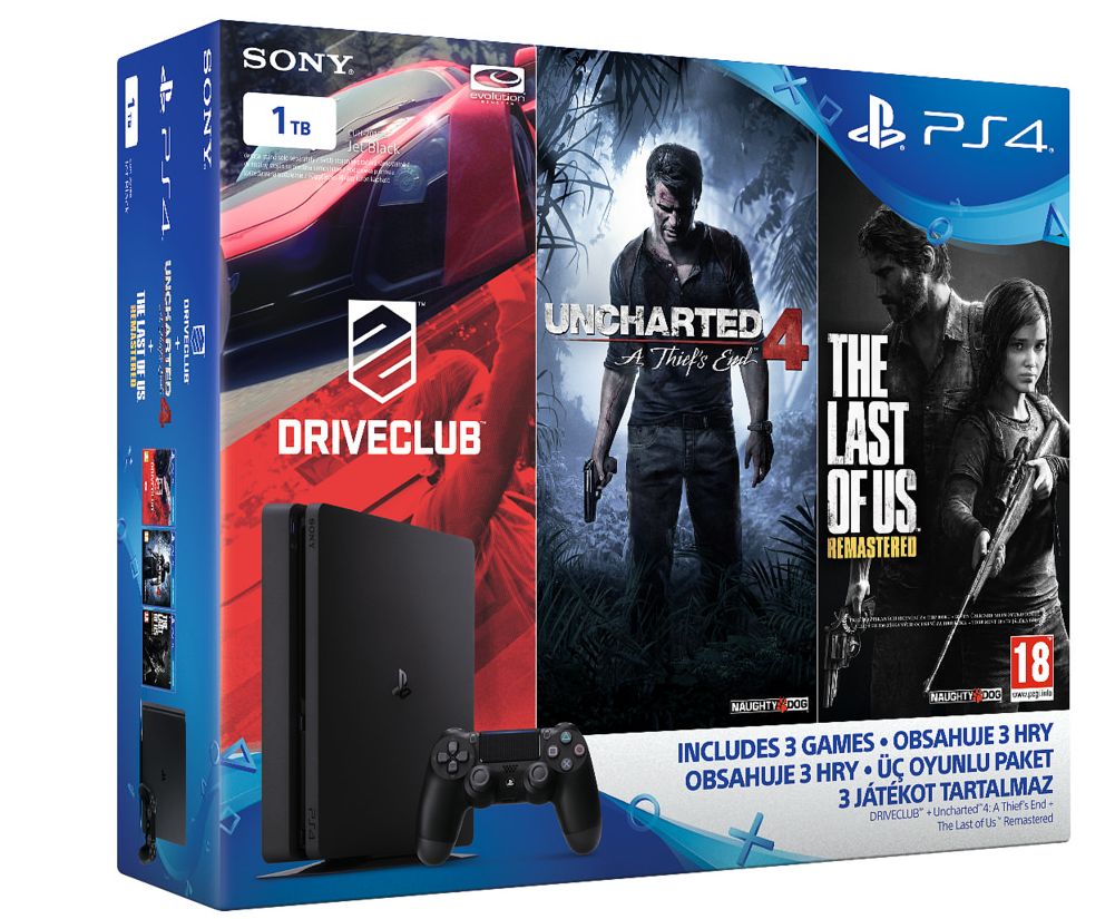 Playstation 4 slim on sale uncharted 4 bundle