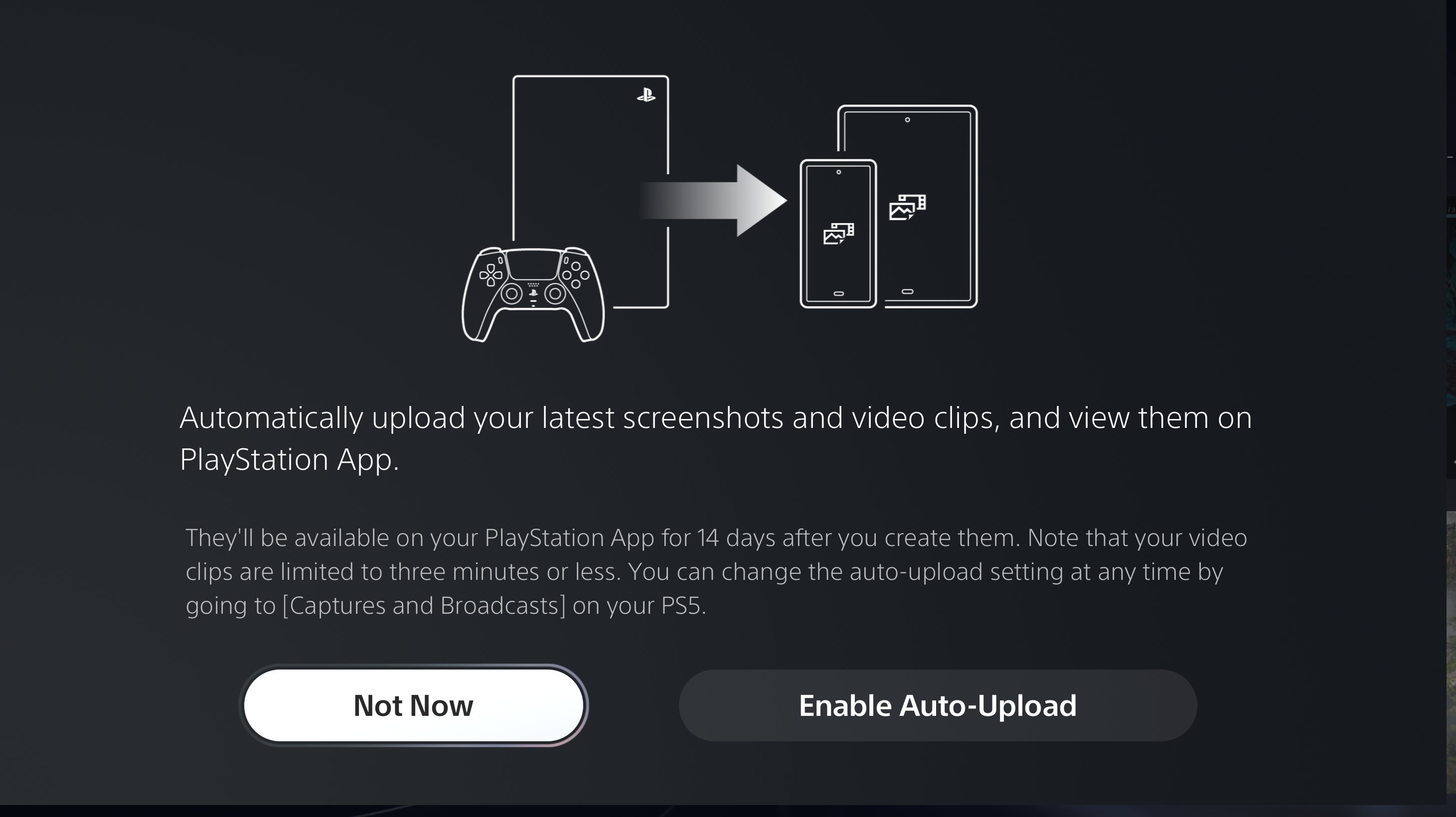 PS5 game capture autoupload now available in the UK