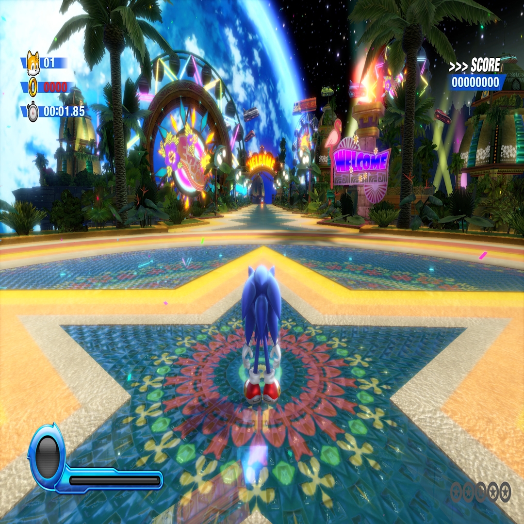Sonic Colors Wii Used