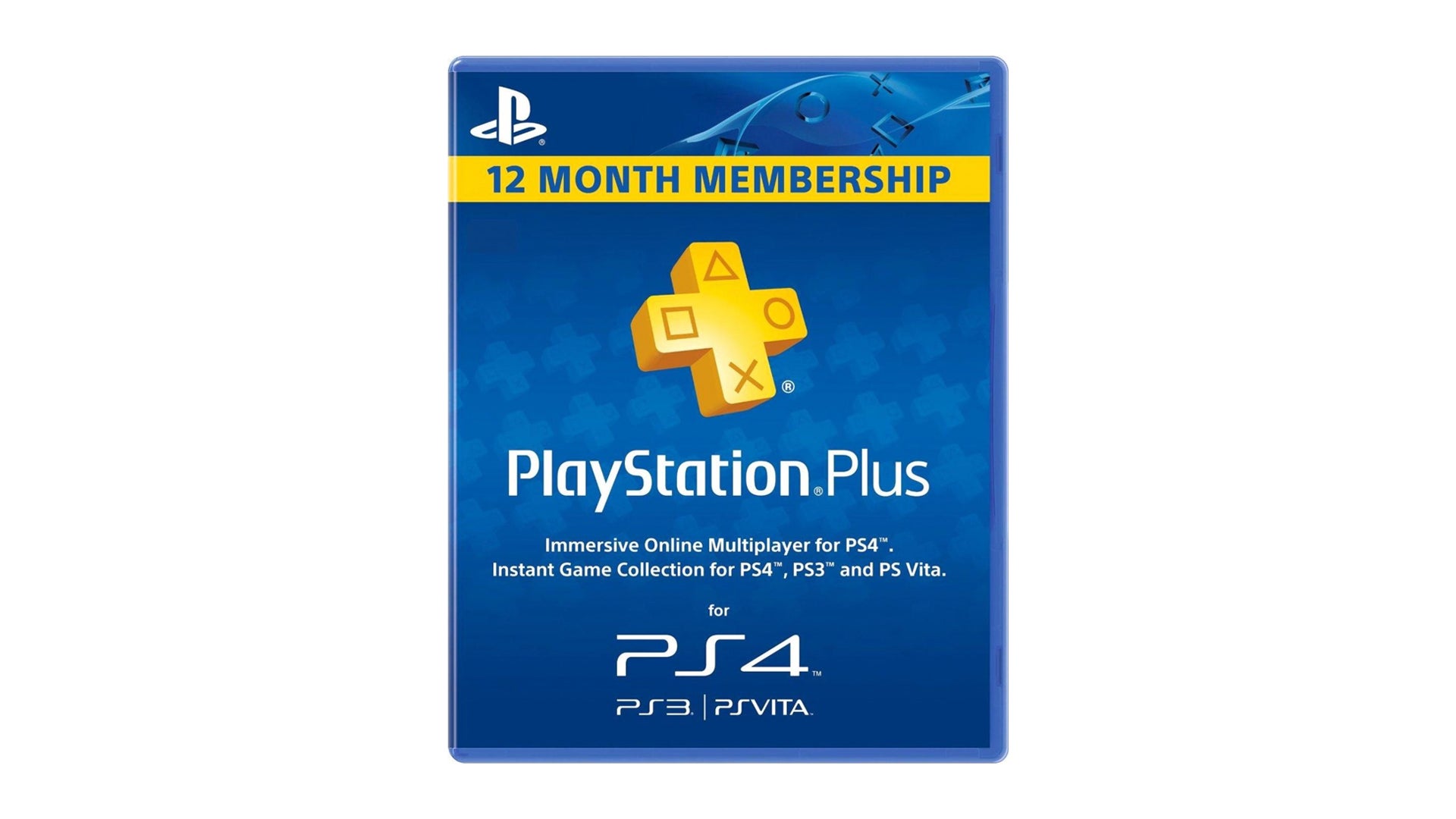 Cheapest ps4 plus hot sale 12 month membership