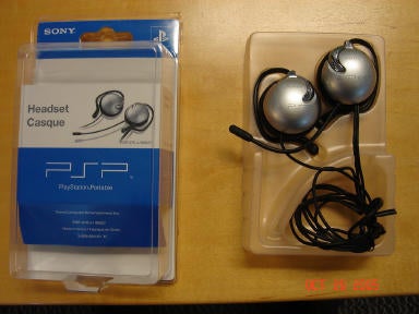 Headset psp discount