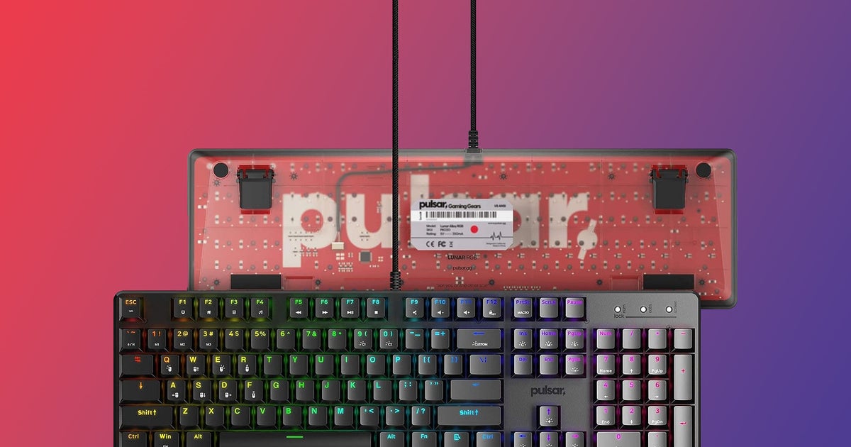 This full-size mechanical keyboard is on sale for 30 bucks