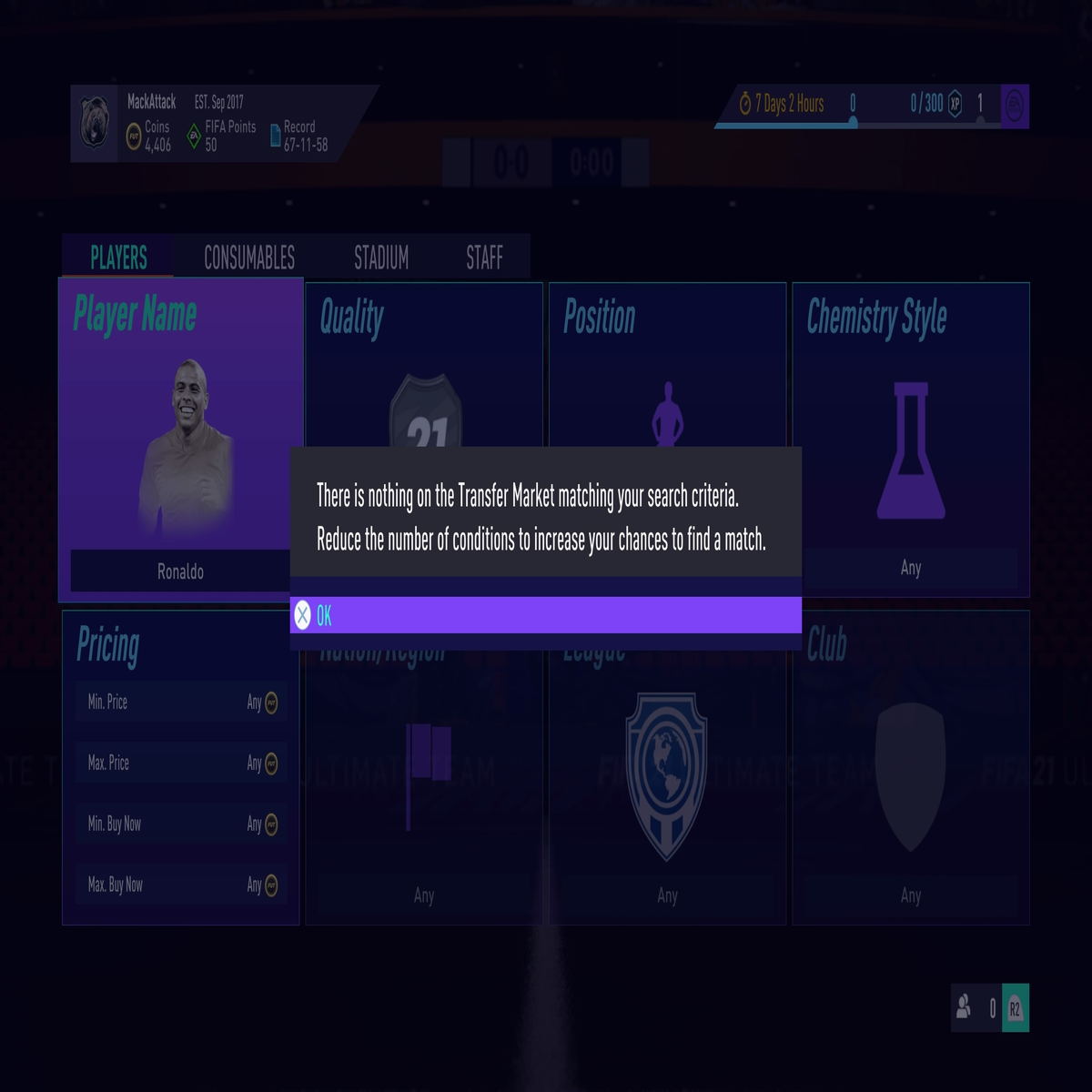 EA accidentally makes FIFA Ultimate Team debug menu available to