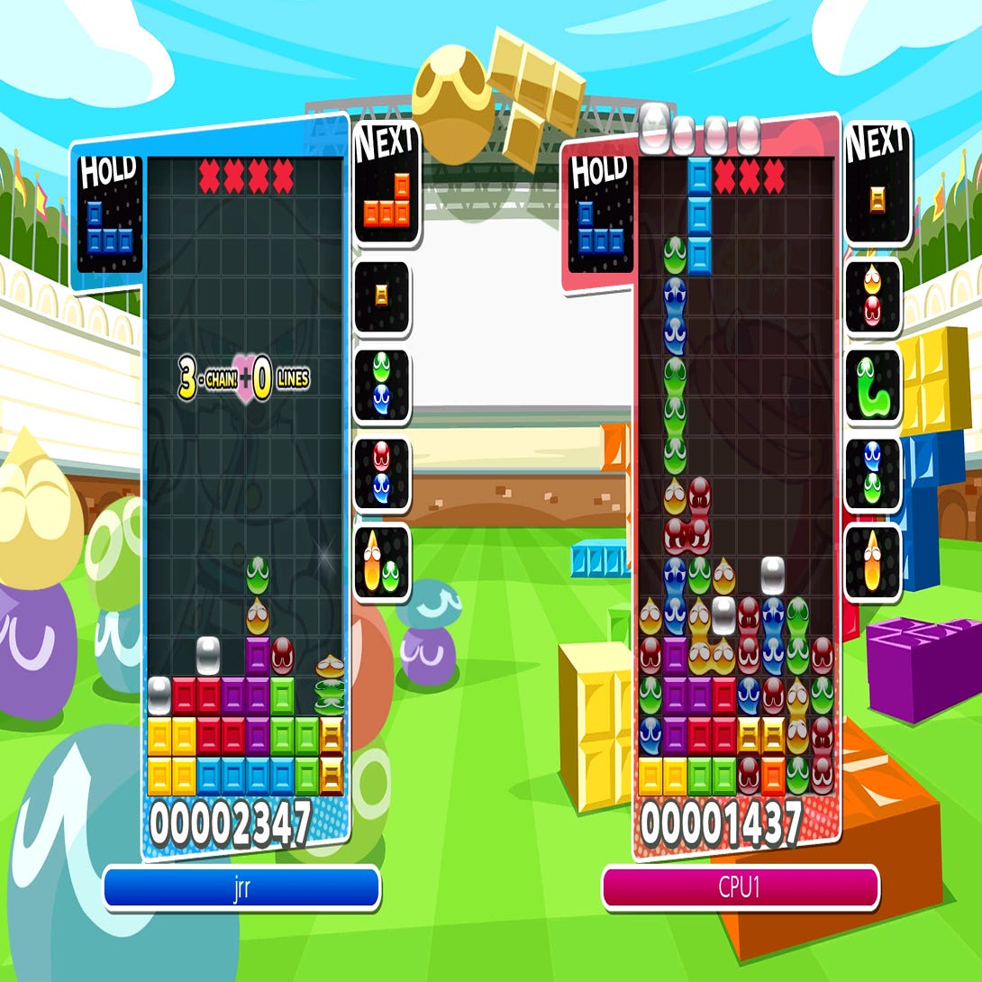 Puyo Puyo Tetris can teach you next level Tetris tactics | Rock Paper  Shotgun